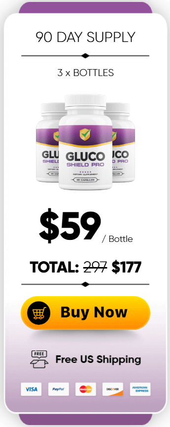 Order Gluco Shield Pro 3 Bottle