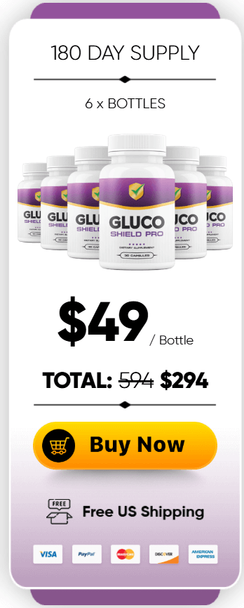 Order Gluco Shield Pro 6 Bottle